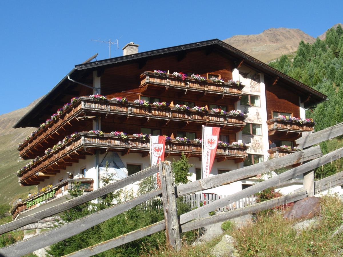 Gasthof Geierwallihof Вент Экстерьер фото